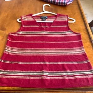 Lauren pre worn P/M sleeveless top